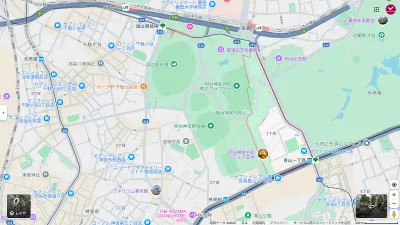 Google Map（DMMバーチャルオフィス青山店）