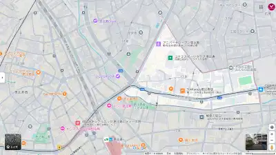 Google Map（DMMバーチャルオフィス恵比寿店）
