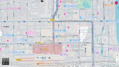 Google Map（DMMバーチャルオフィス京都店）