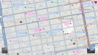 Google Map（DMMバーチャルオフィス札幌店）