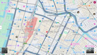 Google Map（METSオフィス日本橋兜町店）