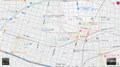 Google Map（NAWABARI目黒店）