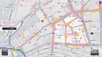 Google Map（レゾナンス大阪梅田店）