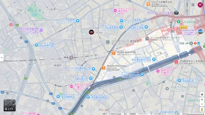 Google Map（バーチャルオフィス1渋谷店）